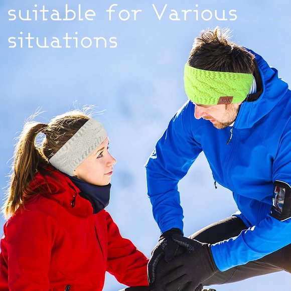 *RESERVED LISTING* Warm Headband Fuzzy Fleece Lined Headwrap Ear Warm - Picture 3 of 8